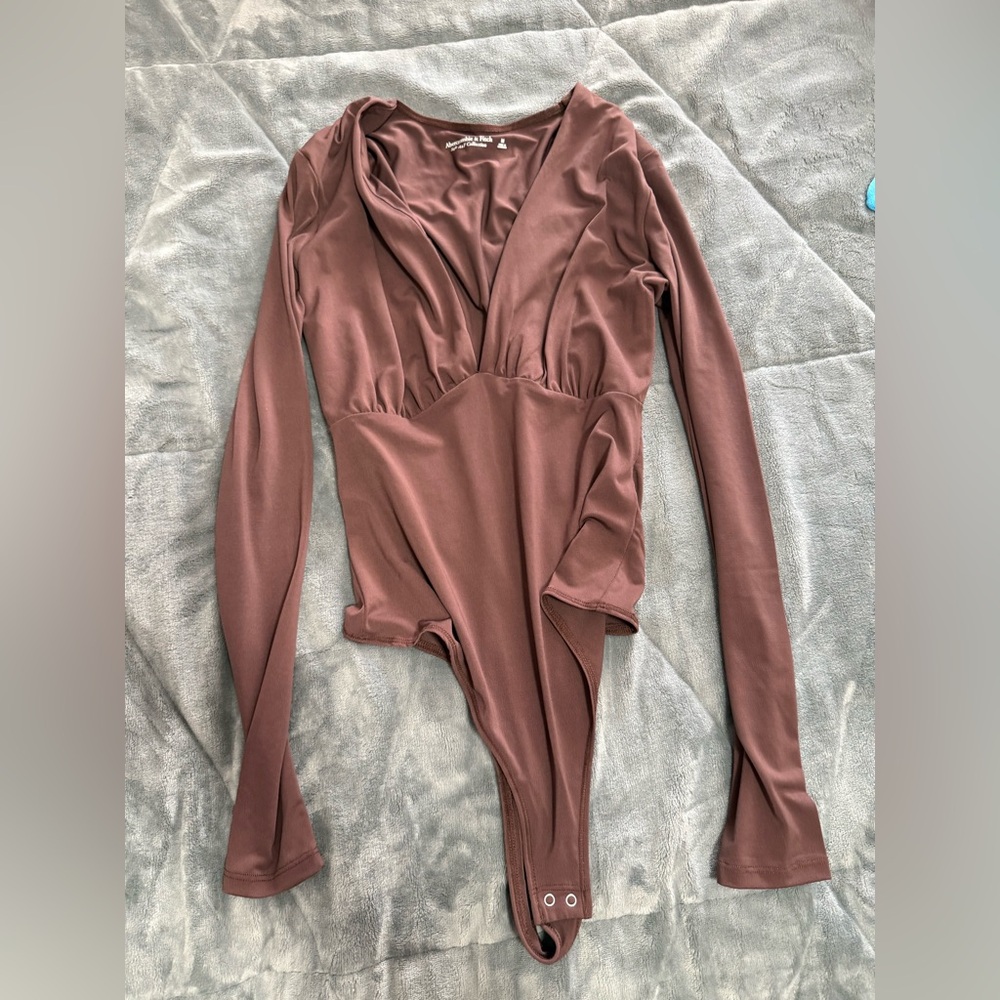 Abercrombie Brown Bodysuit